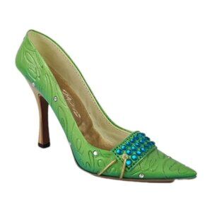 Just The Right Shoe “Spearmint” By Raine Stepping Out 25521 Vintage Miniature